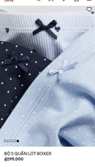 C15 Set 5 quần chip đùi HM