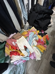 Q136 Quần legging tăm Hàn set 5c