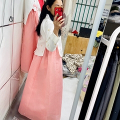 Bộ Hanbok gái chọn màu