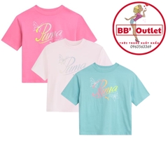 A131 Áo T-shirt croptop bé gái Pum@