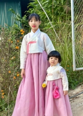 Bộ Hanbok bé gái 5T
