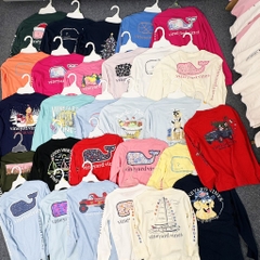 A108b Áo cotton tay dài Vines lớn