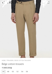 Q67 Quần âu nam Caruso