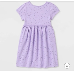 V24 Váy đầm cotton bé gái C&J