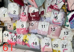 Bộ Hanbok gái chọn màu