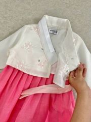 Bộ Hanbok bé gái 8t