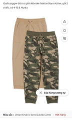 Q122 Quần jogger bé trai Wonder nation