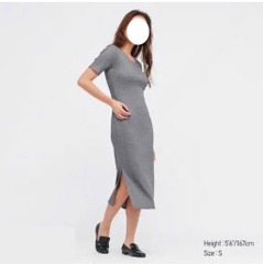 V28 Đầm thun tăm body