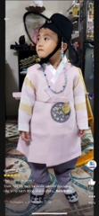 H12 Bộ Hanbok bé trai 12y