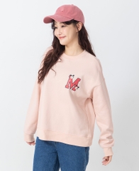 A162 Áo nỉ nữ cổ tròn Net