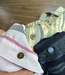 AA08 Áo sơ mi nam vải linen