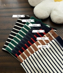 AE27 Áo nữ kẻ tay dài
