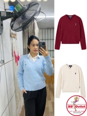 A116 Áo len gấu có cúc