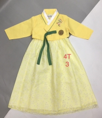 Bộ Hanbok bé gái 4T