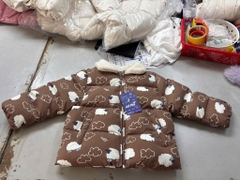 A146 Áo phao cổ lông cừu Prm