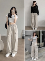 QA16 Quần gió mỏng unisex