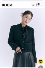 A169 Áo dạ tweed Roem