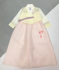Bộ Hanbok bé gái 4T