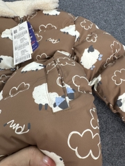 A146 Áo phao cổ lông cừu Prm