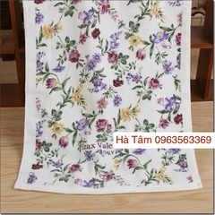 P20 Khăn tắm Nhật hoa tím 60*120cm