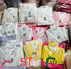 Bộ Hanbok gái chọn màu