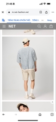 Q30 Quần short ka ki Net
