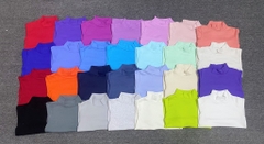 Áo thun tăm cổ 3 phân Muji