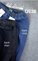 QE36 Quần jeans suông