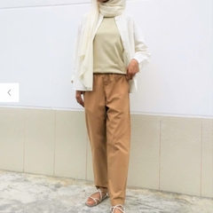 QE40 Quần linen U nấm