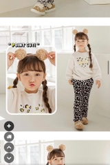 Áo nỉ bé gái Lilipurri & Owleybarn