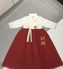 Bộ Hanbok bé gái 5T
