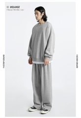 Q114 Quần nỉ ống rộng Brenson