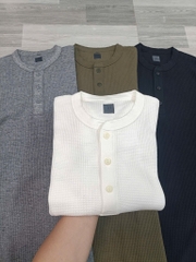 AA15 Áo cottong tổ ong nam