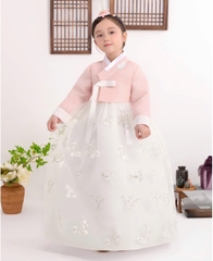 Bộ Hanbok bé gái 4T