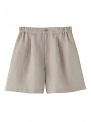 QE22 Quần short nữ linen