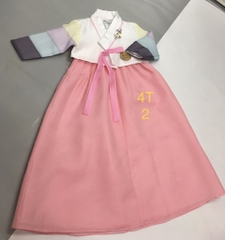 Bộ Hanbok bé gái 4T