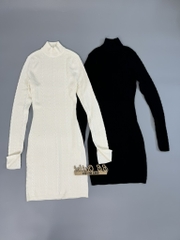 V21 Váy đầm body len Aber