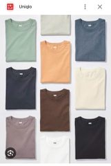 AA01 - Áo phông nam cotton khô Uny