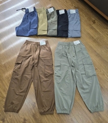 Q123 Quần gió túi hộp Uni