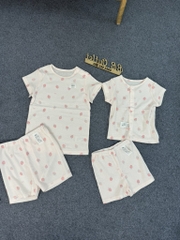 B22 Bộ cotton Hàn ngắn