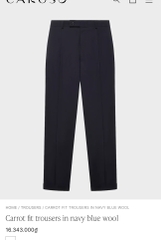 Q67 Quần âu nam Caruso