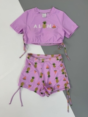 Bộ bơi aloha - áo tắm - bikini