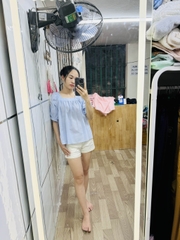 A74 Áo babydoll List