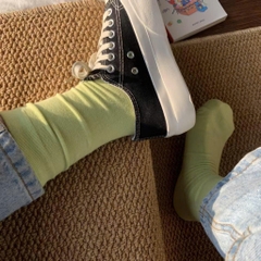 T27 Tất cổ cao sợi tre Uni