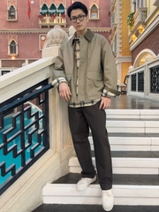 A127 Áo khoác ka ki Uny