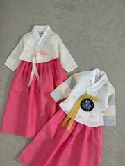 Bộ Hanbok bé gái 7t