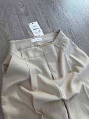 QE13 Quần linen baggy