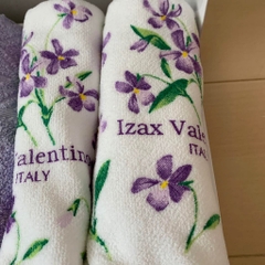 P20 Khăn tắm Nhật hoa tím 60*120cm