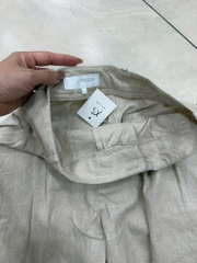 QE13 Quần linen baggy