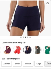 Quần legging đùi Yogaliciuos Lux tập thể dục thể thao: gym, yoga, pilatte, ..